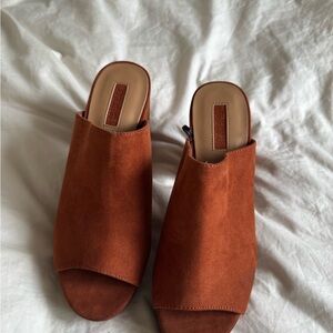 2 for $20 - Burnt Orange Women's Mules
